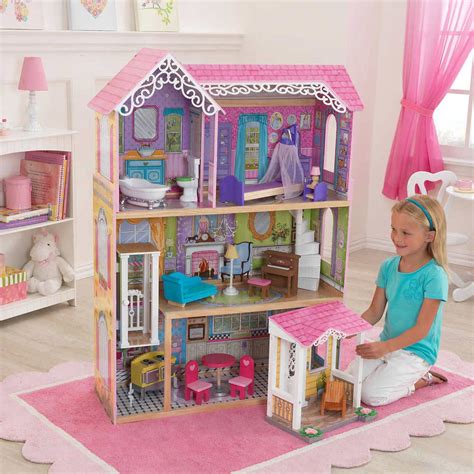 Girls Kidkraft Pretty And Sweet Dollhouse Playhouse Cottage Mansion Fun
