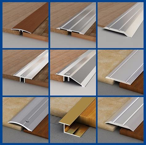 China Flexible Aluminum Flooring Transition Profiles Carpet Edge Trim