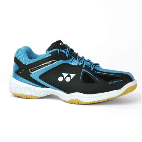 Yonex Power Cushion 35 Mens Badminton Shoes Black Blue