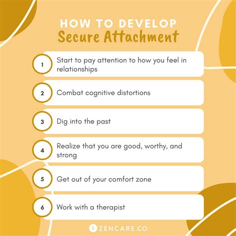 how to develop a secure attachment style