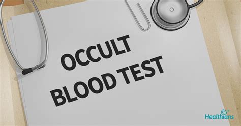 Fecal Occult Blood Test Fobt All That You Should Know