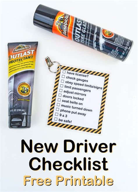 These birthday gift ideas should help you find the best 16th birthday present for him. New Driver Checklist Free Printable | New drivers, 16th ...