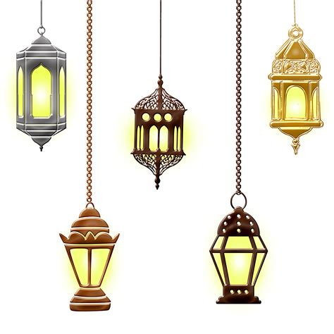Islamic Mosque With Lantern Download Png Image