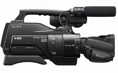 Camera Camcorder Clipart Shoulder Sony Cameras Mc2000