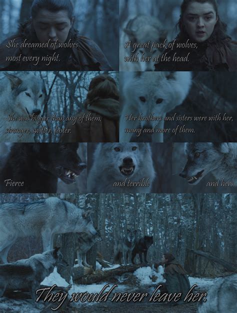 Arya Stark The Real She Wolf Rfreefolk
