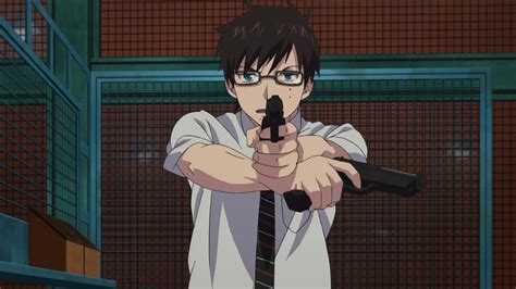 Image Yukio Using His Pistols Ao No Exorcist Wiki Fandom