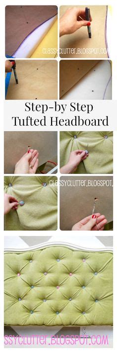 Diy Upholstered Tufted Headboard Tutorial Diy Headboards