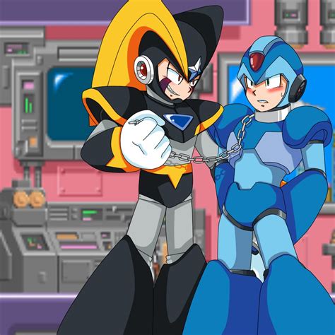 Megaman X Bass My Pet Now By Dln 00x On Deviantart