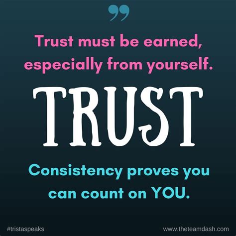 Trust Is A Tough Thing To Earn And When Its Lost Its Even Harder To