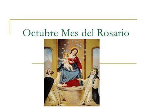 Octubre Mes Del Rosario