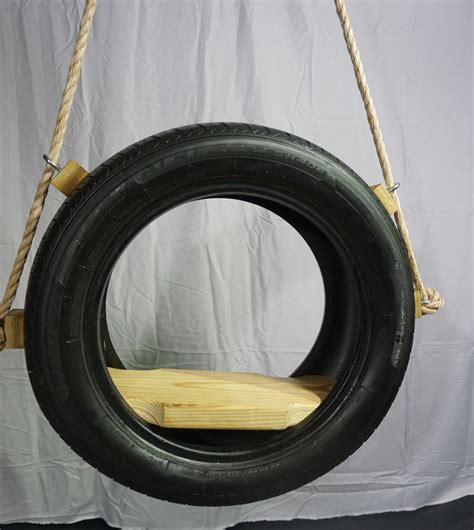 Recycled Tire Swing Rope Tire Swing Wood Tree Swings