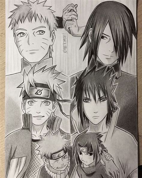 Image Result For Arteyata Naruto Sasuke Sakura Naruto Drawings