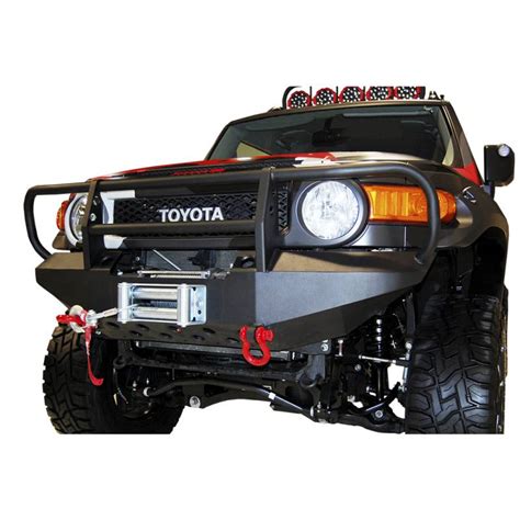 Warrior 3530 Winch Front Bumper With Brush Guard And D Rings Mount For