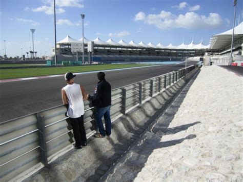 Vehicles And Teams Arrive At Yas Marina Circuit Formula Drift Blog