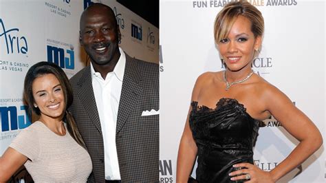celebs out about michael jordan and wife yvette priet