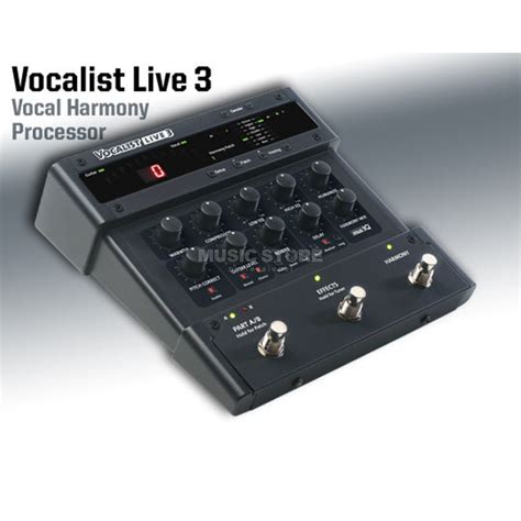 Digitech Vocalist Live 3g Vocal Harmonizer Music Store Professional