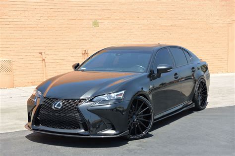 With a ride quality that's smooth without. 2016 Lexus GS350 22" Staggered Wheels + Tires + Suspension ...