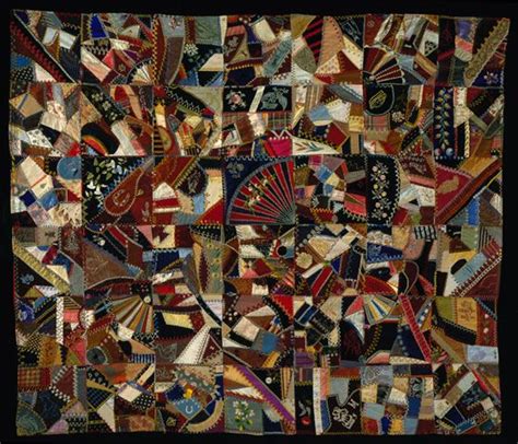 1885 Crazy Quilt Courtesy Minnesota Historical Society Crazy Quilts