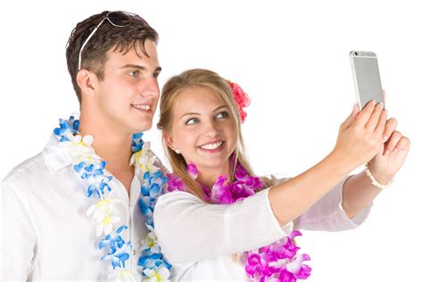 Vacation Couple Taking Selfie Free Stock Photo Public Domain Pictures