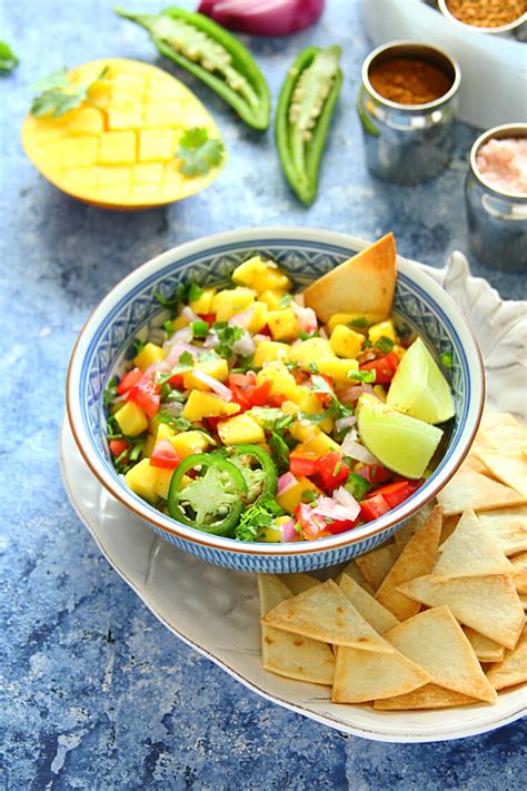 You can also preserve mangoes by making mango fillings, chutney and pickles. Fresh Mango Salsa