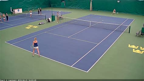 Gustavus Women S Tennis Vs Carleton Court Youtube