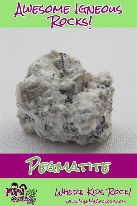 Pegmatite Igneous Rock Mini Me Geology Igneous Rock Pegmatite Igneous