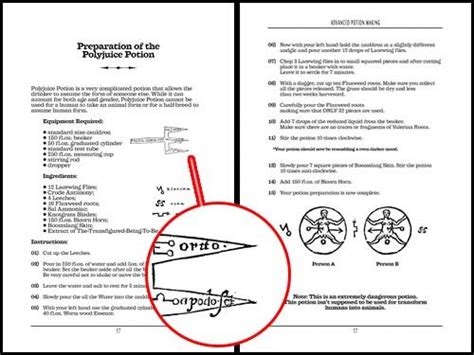 Four trademarks from the u.s. advanced potion making book pdf - Google Search | harry ...