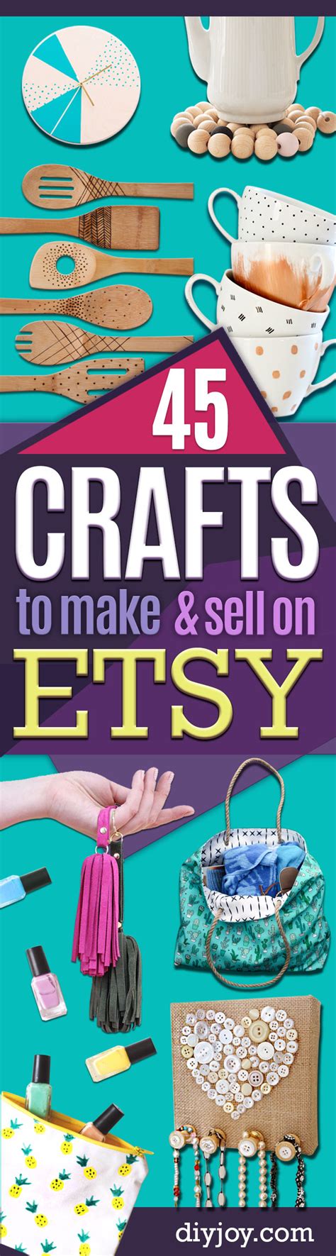 45 Creative Crafts to Make and Sell on Etsy