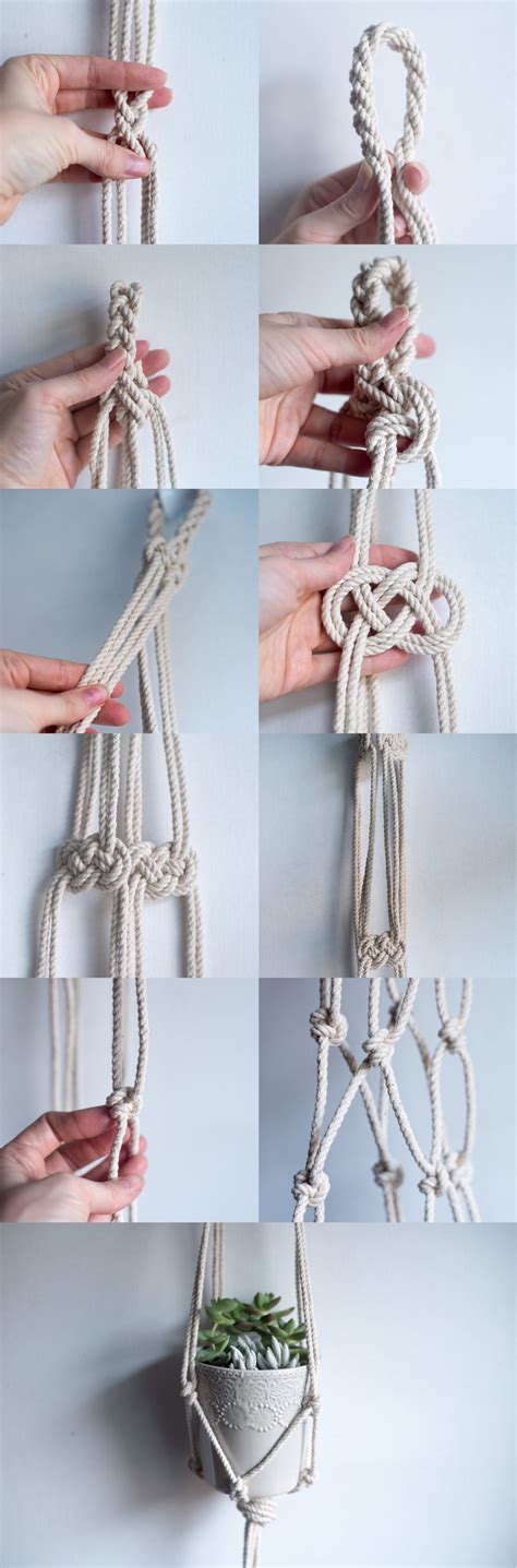 Diy Macrame Hanging Planter How To Likely By Sea