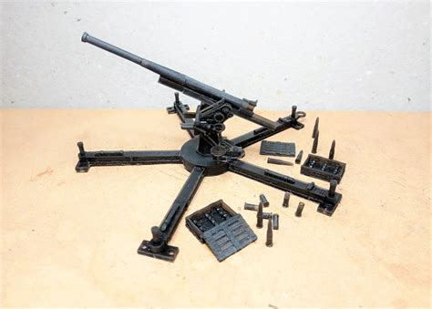 28 Mm 1 56 Japan Type 88 75 Mm Aa Gun Wargaming3d