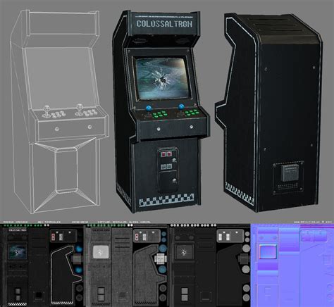Game Arcade Machine Revised Ray Kit Shum Raykit Multimedia Design