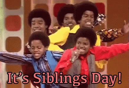 Read below to know when and how to celebrate this day with your siblings. National Siblings Day GIF - SiblingsDay Sing Celebrate - Discover & Share GIFs