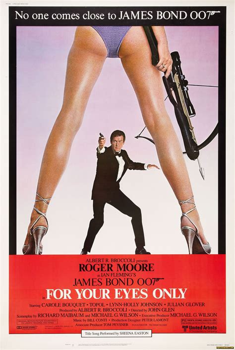 For Your Eyes Only James Bond Movies James Bond Movie Posters Bond