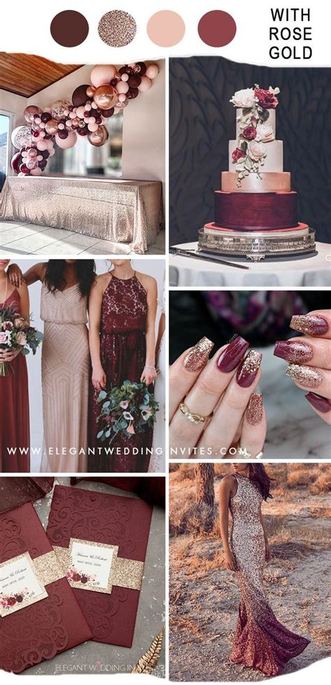 9 Ways To Rock A Unique Fall Wedding Color With Romantic Blush Hues