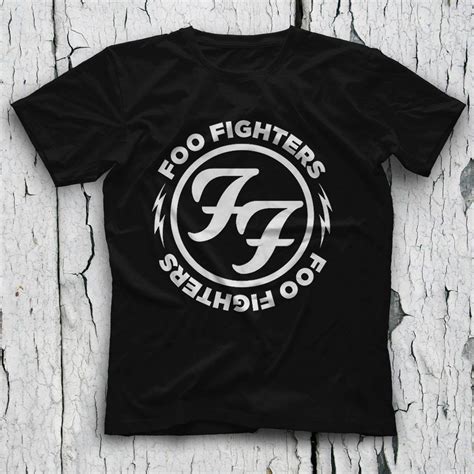 Foo Fighters Black Unisex T Shirt Tees Shirts Teevimy