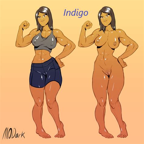Indigo The Muscle Girl By Grimlock2814 Hentai Foundry