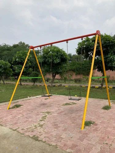 Mild Steel Kids Playground Swing At Rs 18500 Garden Swings In Meerut