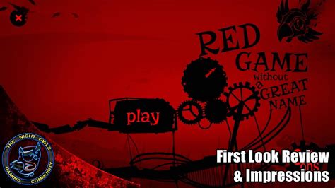 Red Game Without A Great Name First Look Review And Impressions Youtube