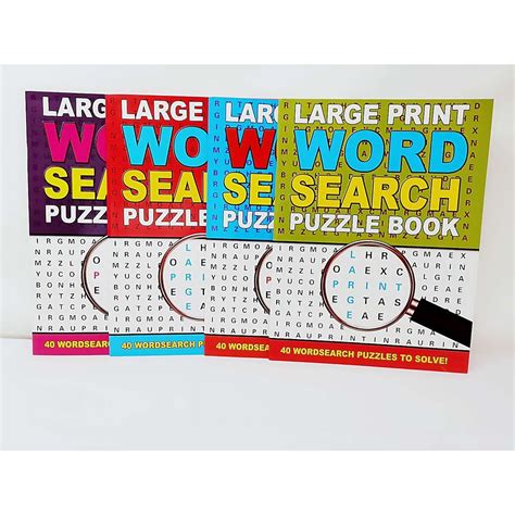Large Print Word Search Puzzles Word Search Puzzle Books Miles Kimball