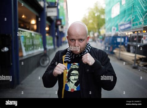 Angry Man Showing His Fists On Street Stock Photo Alamy