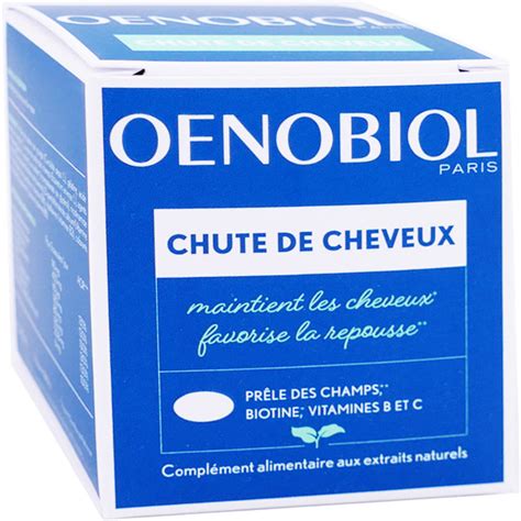 Oenobiol Chute De Cheveux 60 Capsules Compléments Alimentaires