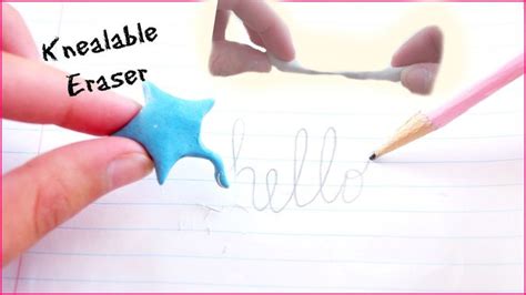 Diy Kneadable Erasers~quick And Easyback 2 School Kneadable Eraser