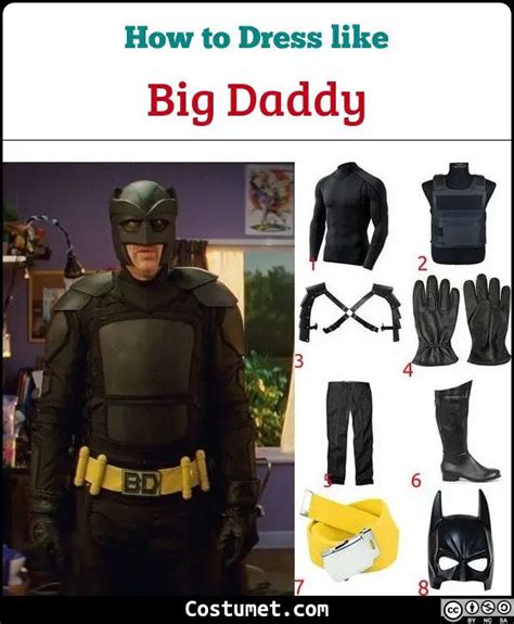 Big Daddy Kick Ass Costume For Cosplay And Halloween