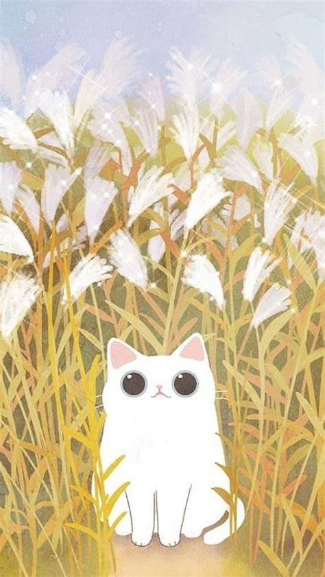Pin By Kawamavi On Fondos Uwu Cat Art Cat Wallpaper