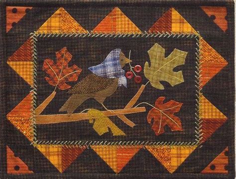 Primitive Folk Art Whimiscal Wool Applique By Primfolkartshop Wool