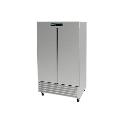Asber Arr 37 Hc Refrigerador Vertical 2 Puertas Solidas Acero Inoxidab