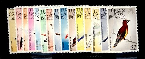 Turks Caicos Islands Single Complete Set Worldwide