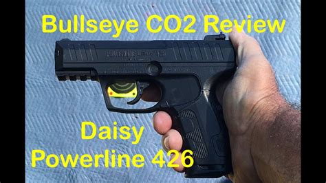 Daisy Powerline 426 CO2 BB Pistol Review And Test Shooting And Rapid
