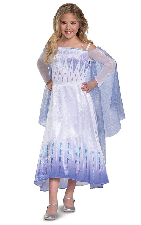 Frozen Elsa Epilogue Dress For Girls New Movie Princess Dress Up