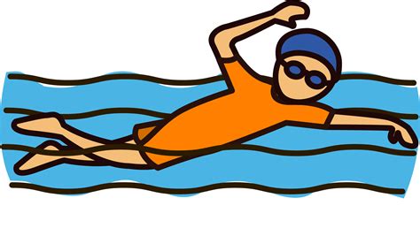 Drawing Swimmer Clipart Free Images At Clker Com Vector Clip Art My XXX Hot Girl